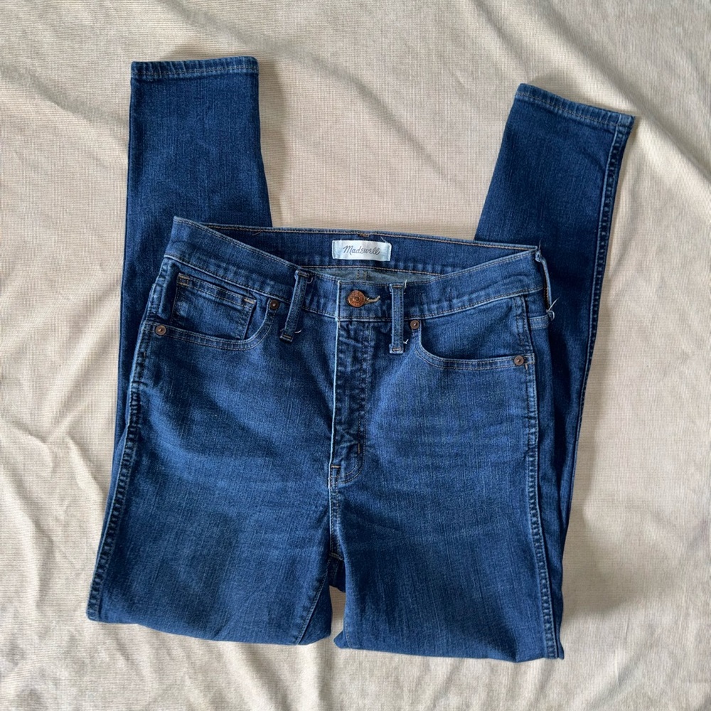 Madewell 10” High Rise Skinny in Smithley Wash